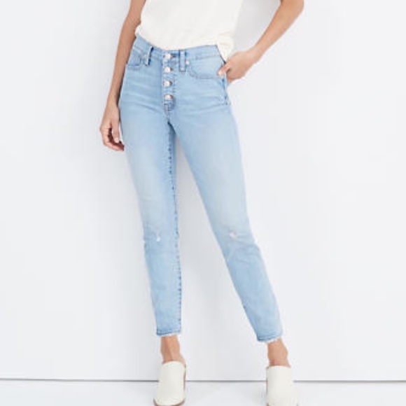 Madewell Denim - MADEWELL | 9" High-Rise Skinny Crop in Asbury O296